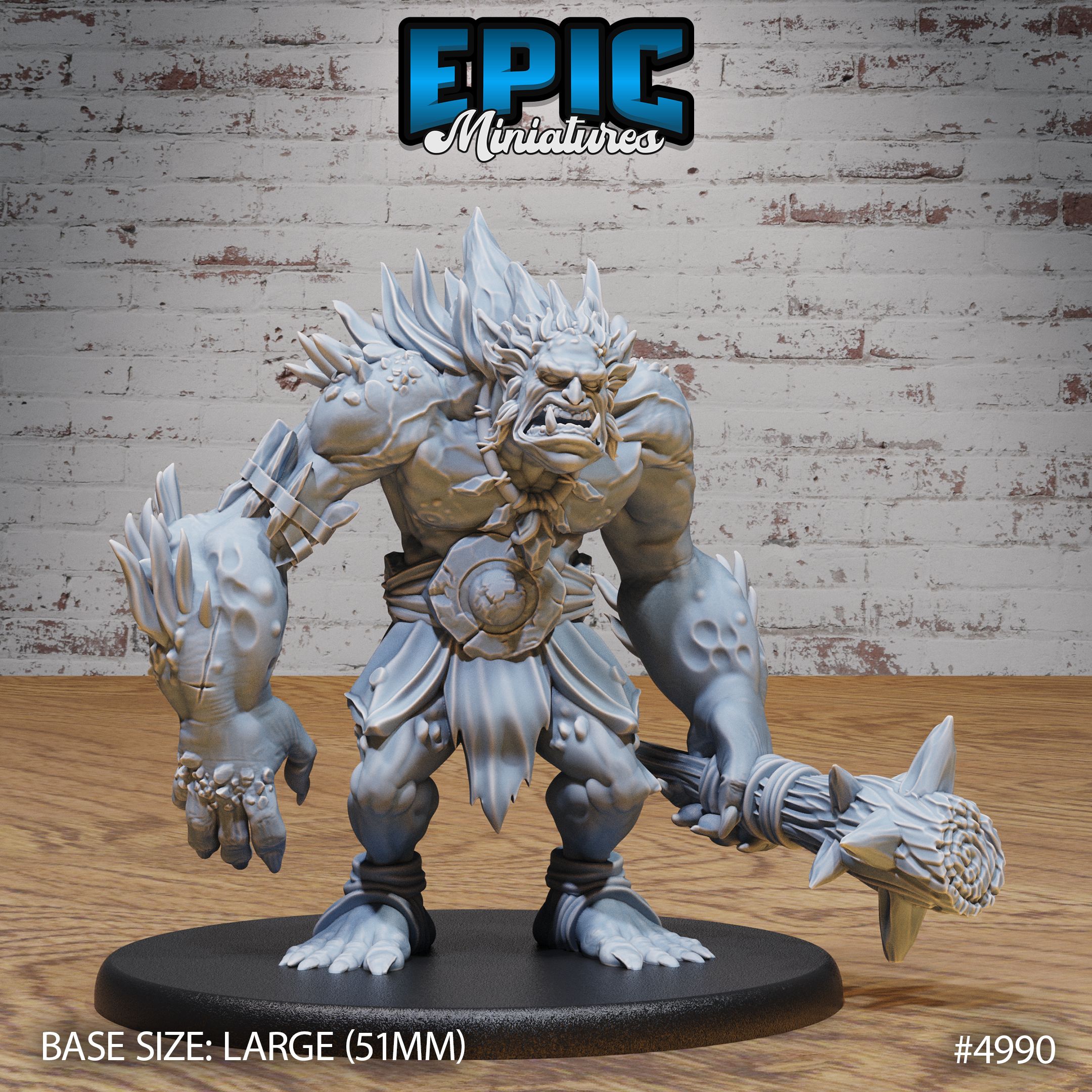 Savage Troll / Evil Ogre Warrior / Male Cave Beast / Forest Monster / Giant Humanoid Creature / Woodland Orc Fighter / Siege Servant